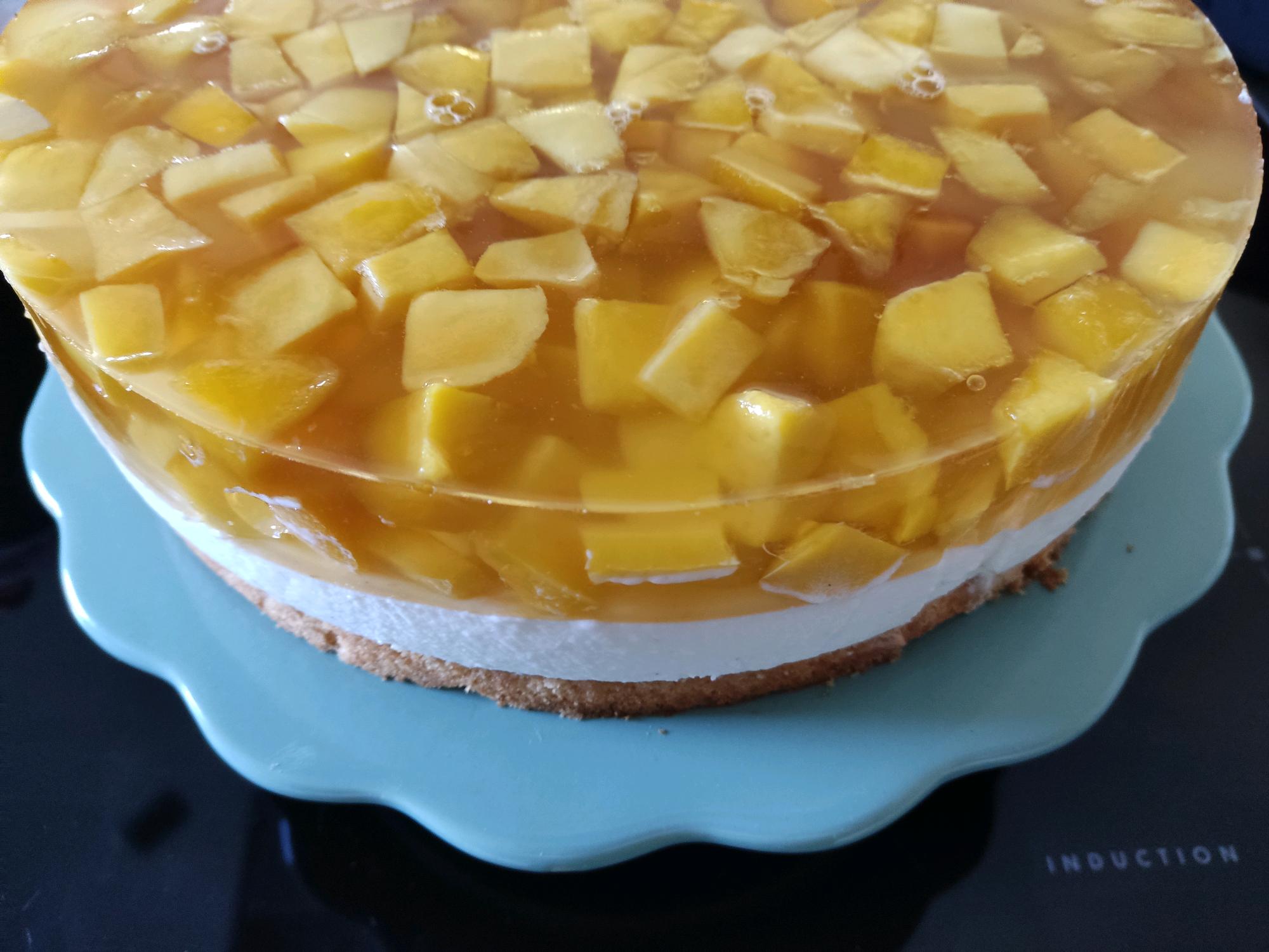 Mango-Joghurt-Sahne-Torte